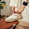 361 Degrees Women's Board Shoes Spring New Casual Versatile Thick Soled Leather Comfortable Trendy Female Sneaker 682516615