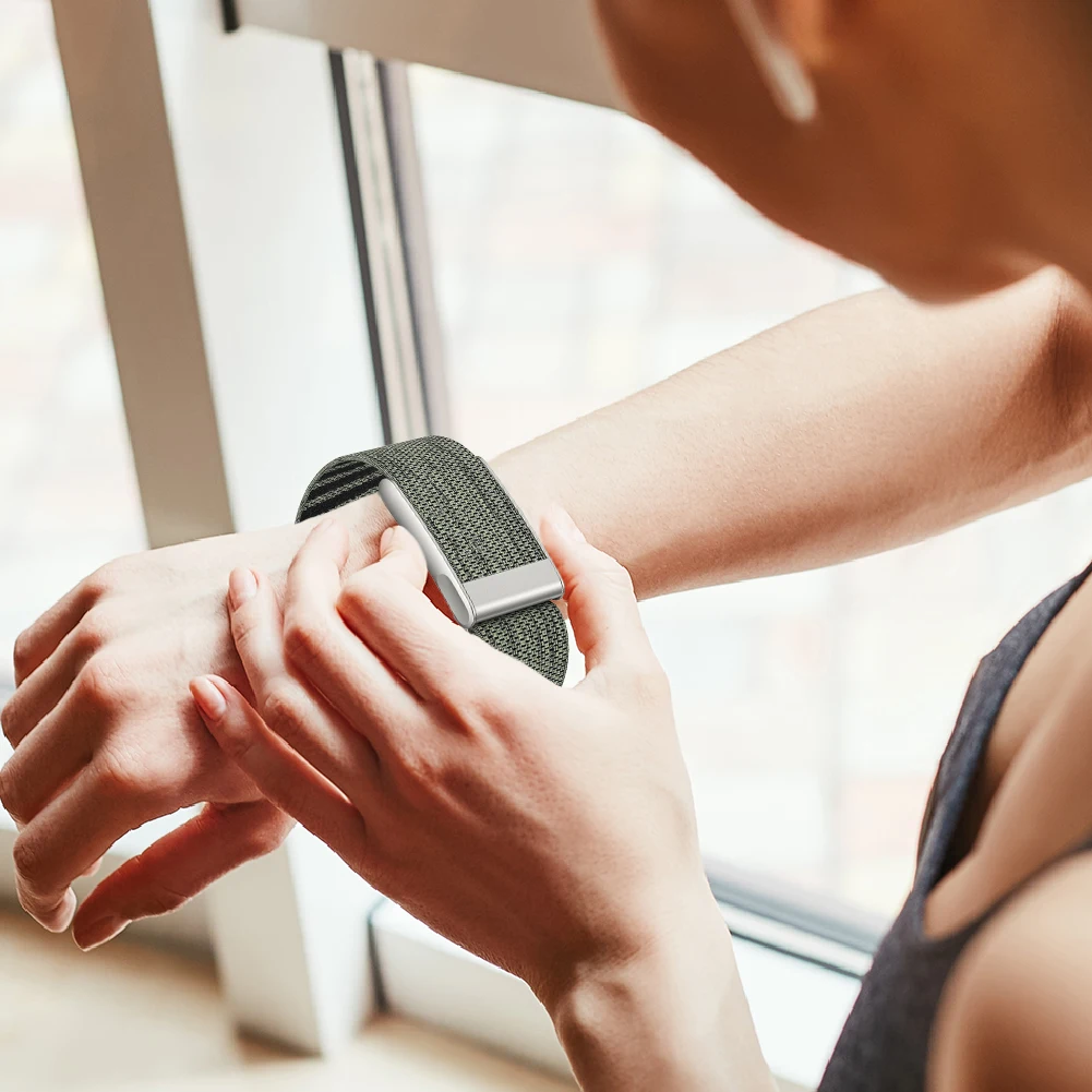 Weiches Armband, verschleißfestes Nylon-Uhrenarmband, vielseitig einsetzbares, verstellbares Nylonband für WHOOP 5.0/MG SportFlex-Zubehör Image