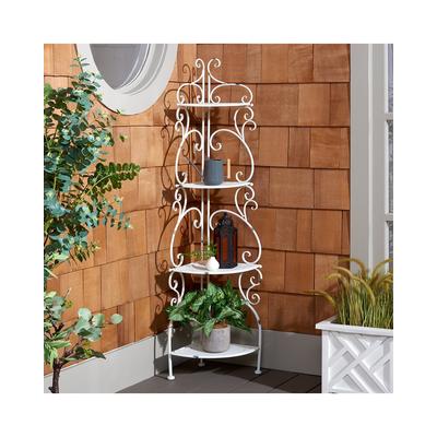 Safavieh Indoor/Outdoor Turuca 4-Tier Corner Shelf