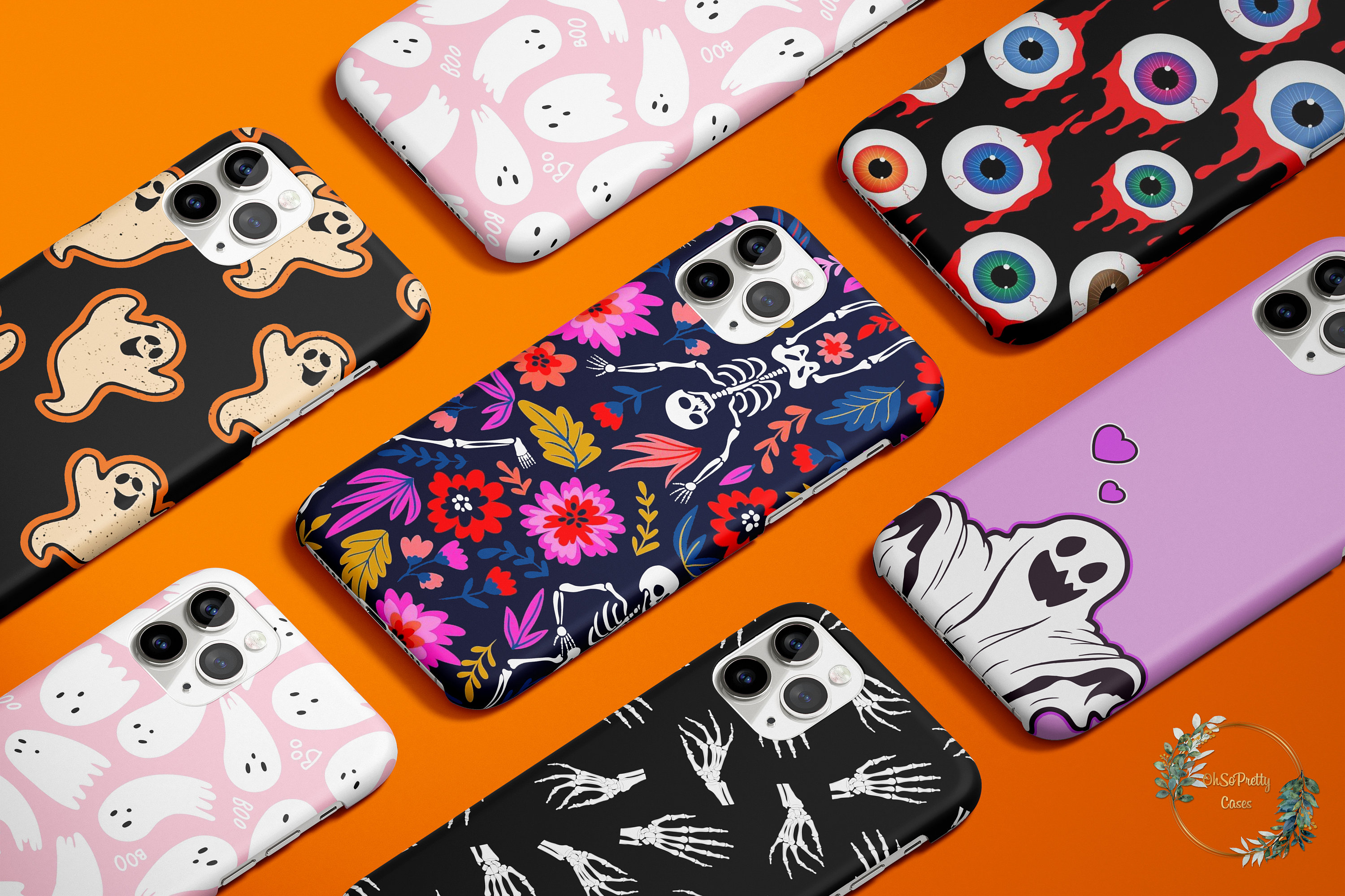 Halloween Google Pixel 9 XL 8a 7 6a 6 Custodia Google Pixel 3a Custodia OnePlus Nord 7t Custodia Google Pixel 9 Pro Google pixel 4 Custodia Oneplus 6