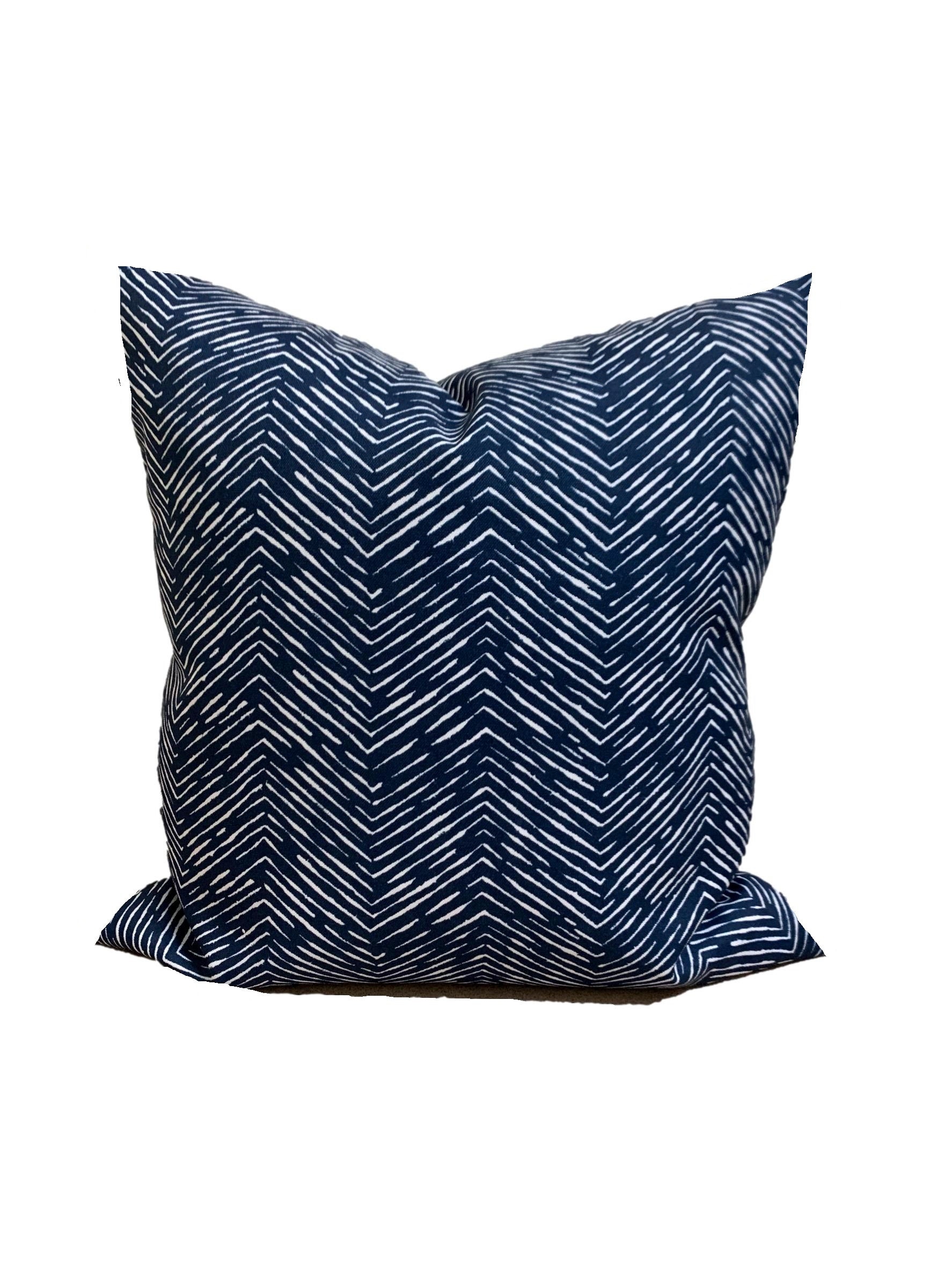 Fodere per cuscini da esterno blu, fodere per cuscini decorativi blu, fodere per cuscini da esterno blu per cuscini 20x20, 16x16, 18x18, tutte le misu