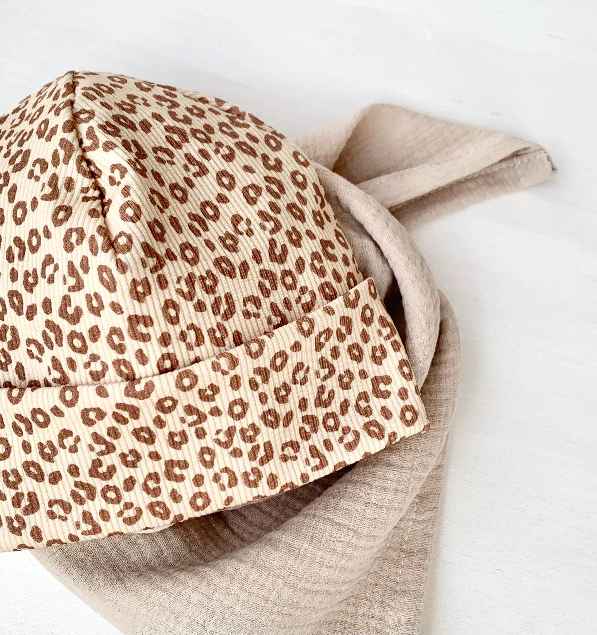 Berretto a coste Leo Hipster | Cappello a cuffia cappello per bambini cappello a coste per adulti berretto per bambini berretto per bambine modello le