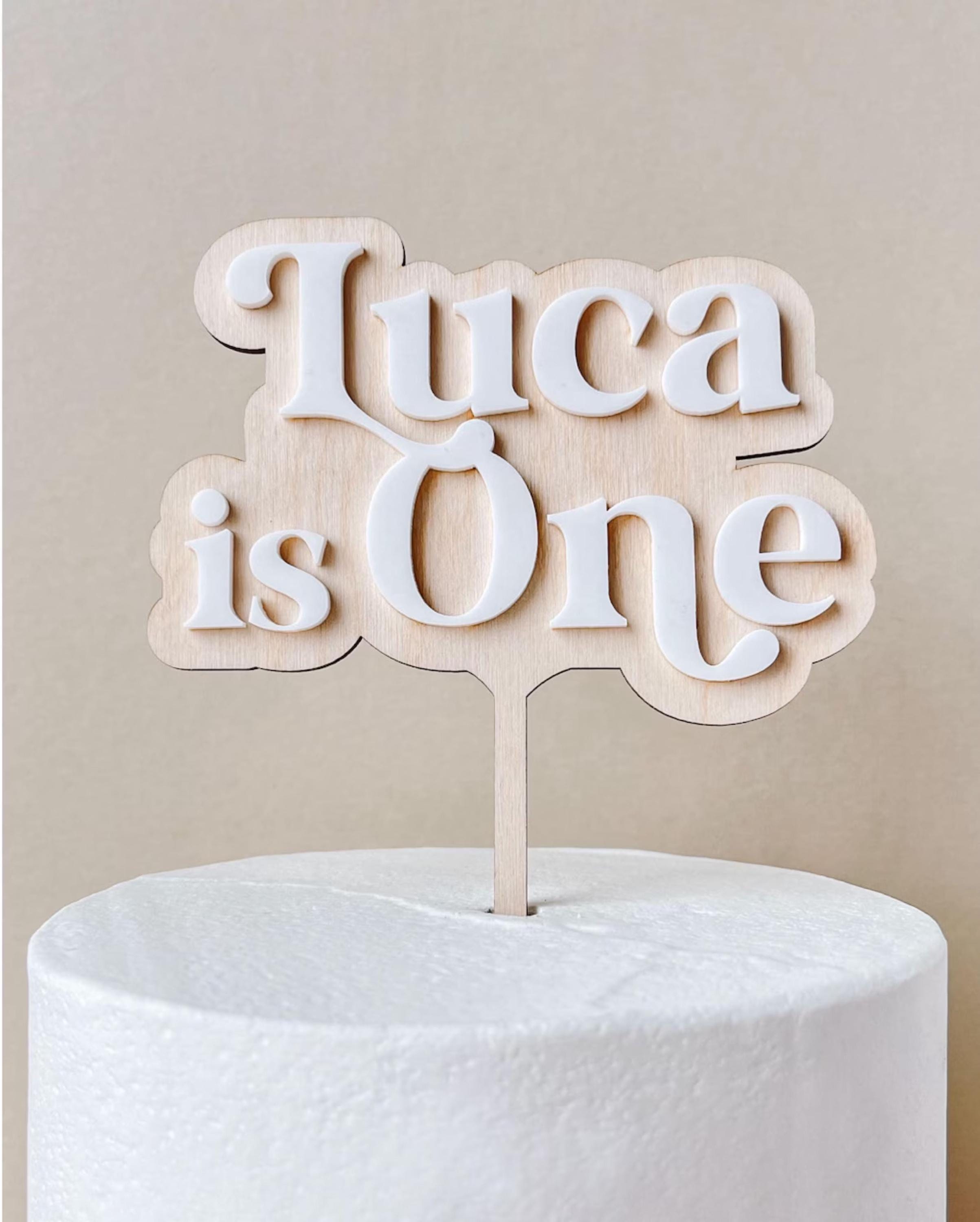 Topper per torta Boho, Topper per torta di un anno, Topper per torta Groovy, Topper per torta di un compleanno, Topper per torta di primo compleanno i