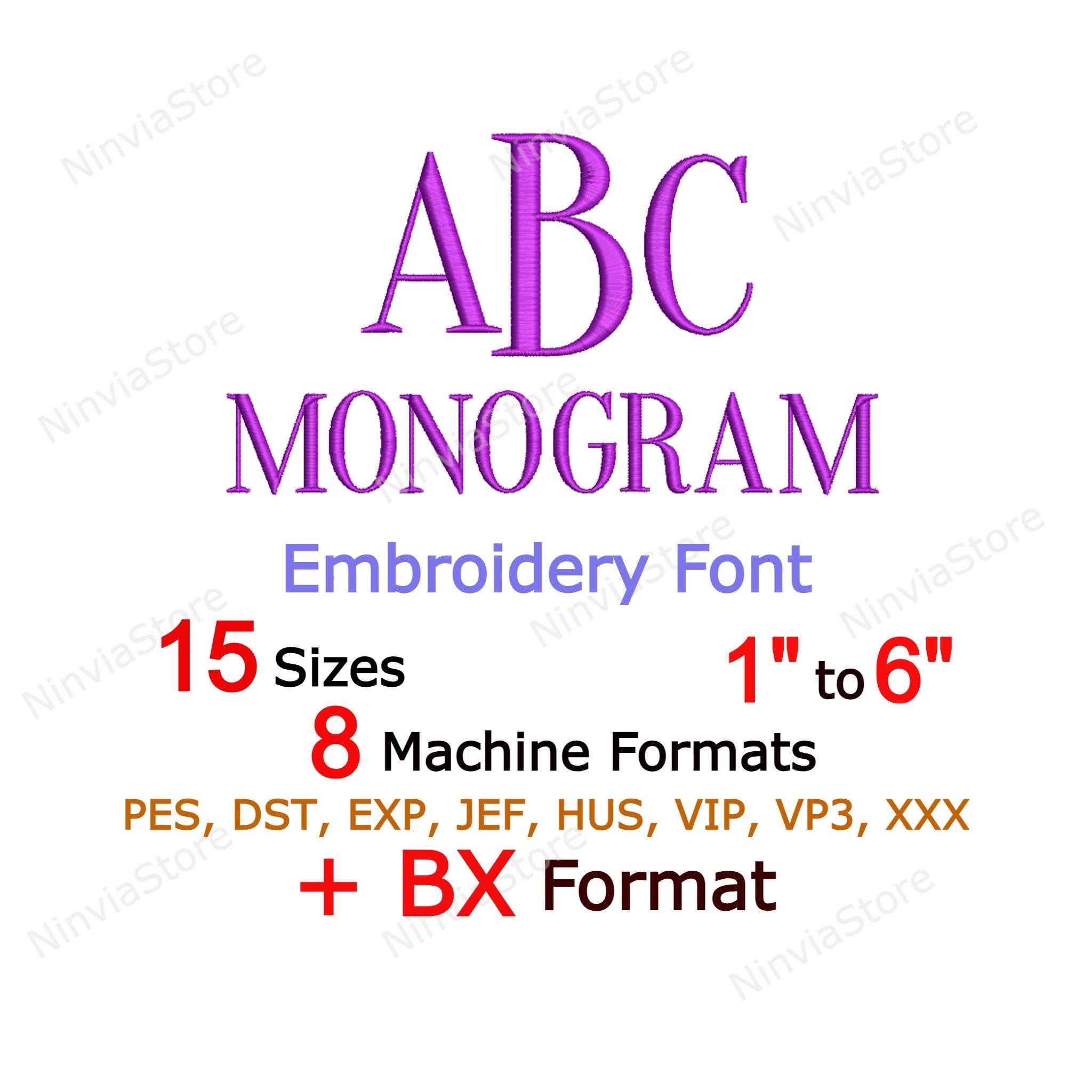Font monogramma ricamo, font BX, disegno ricamo macchina alfabeto monogramma, font pe per ricamo, elegante font monogramma PES BX dst jef