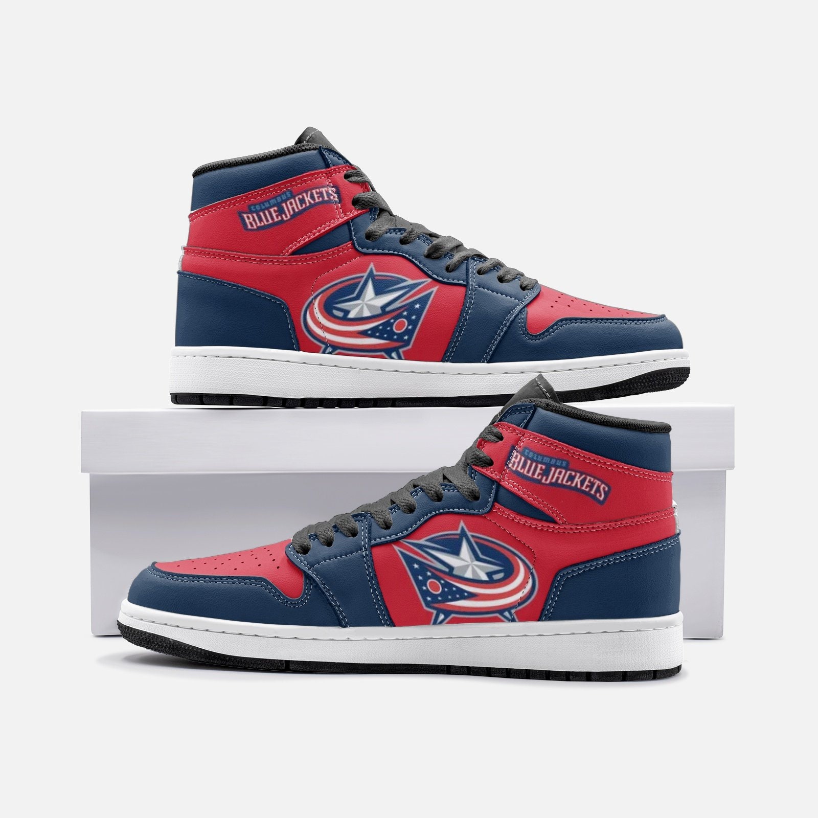 Scarpe da corsa, scarpe da ginnastica e scarpe da ginnastica unisex non ufficiali dei fan dei Columbus Blue Jackets