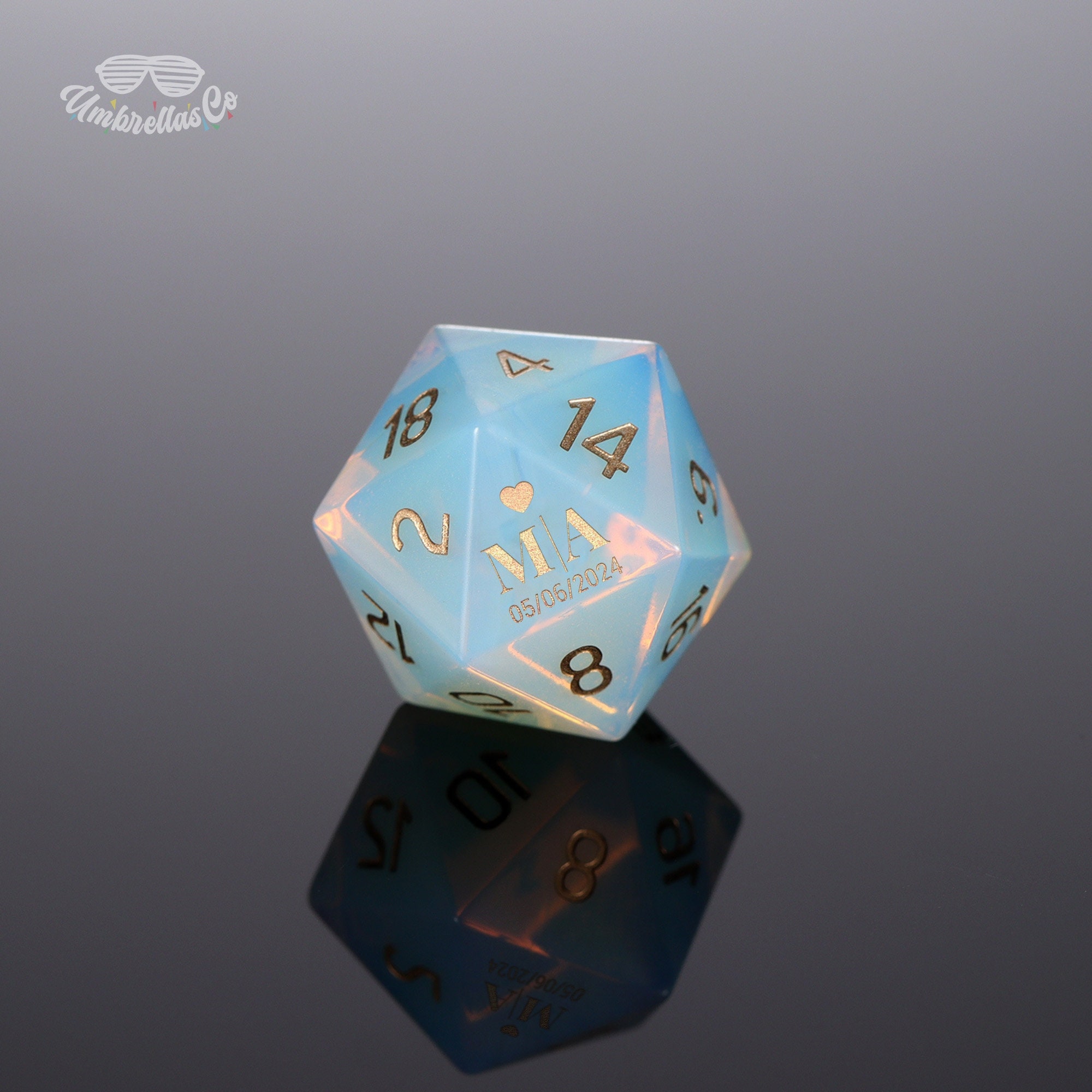 Dadi personalizzati per matrimonio - Set di dadi personalizzati, regali di dadi personalizzati per matrimonio, Dungeons and Dragons, dadi per giochi d