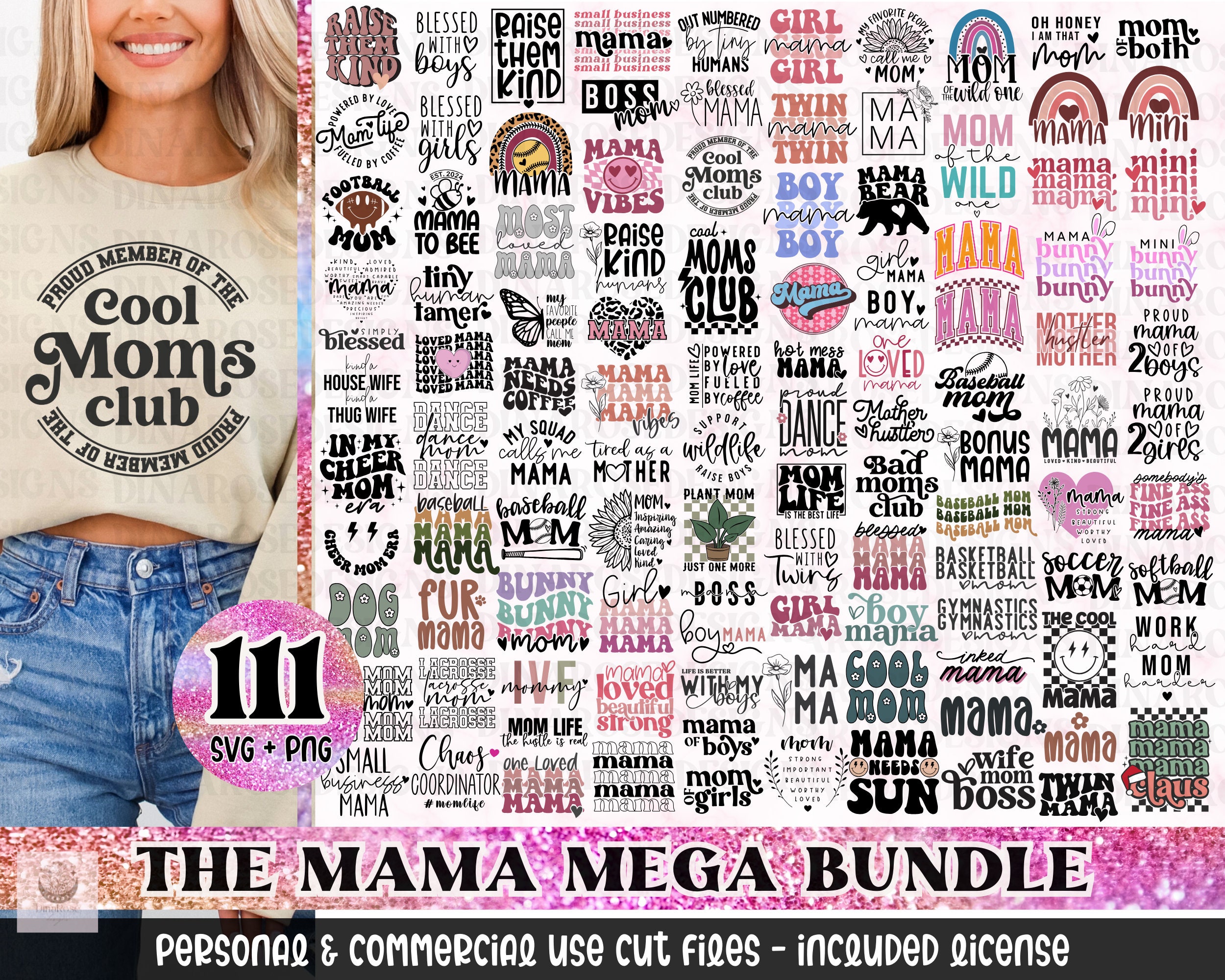 Pacchetto mamma in formato Svg, pacchetto mamma in formato Svg, festa della mamma in formato Svg, bella mamma in formato Svg, vita di mamma in formato