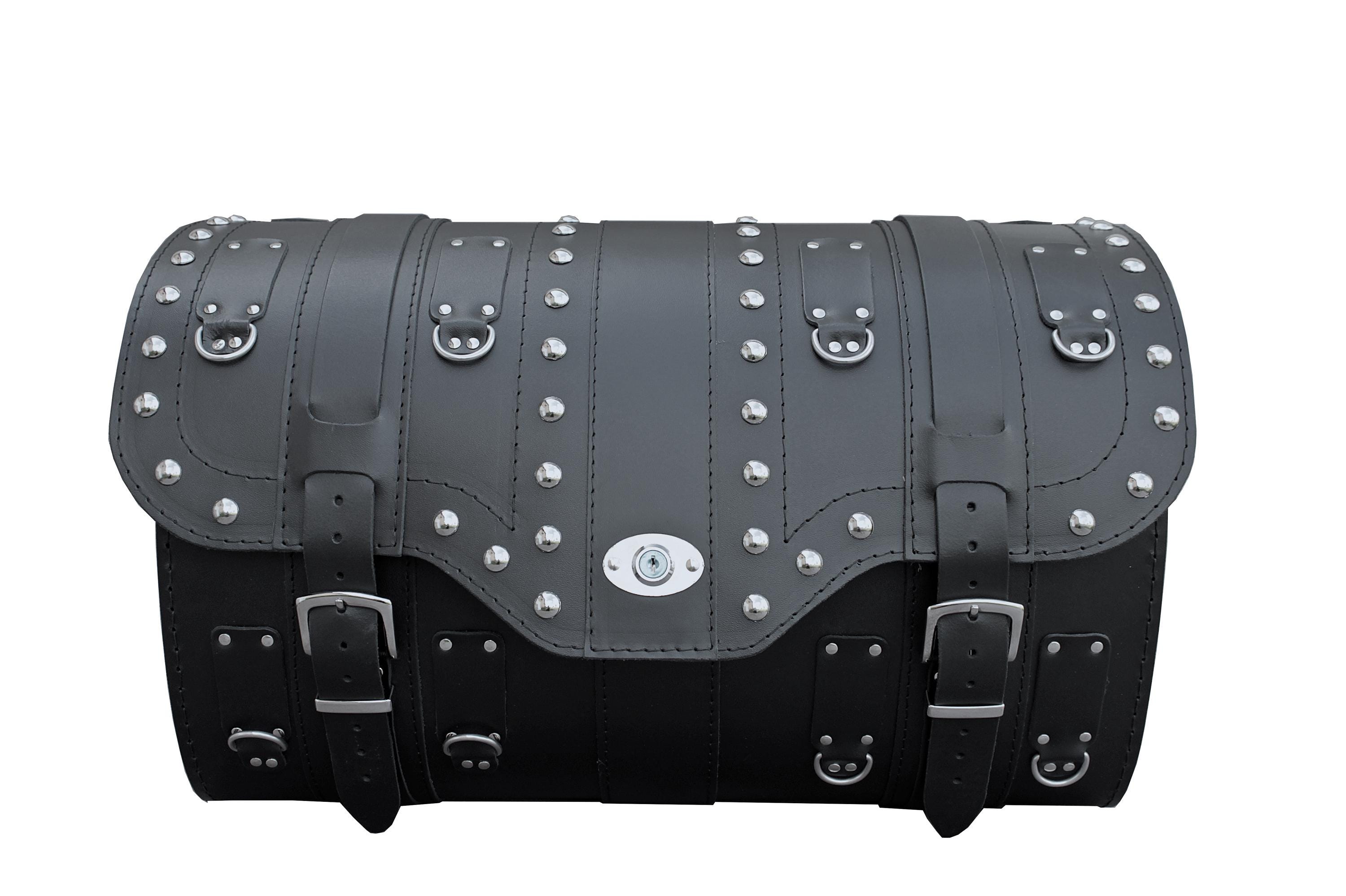 Borsa per bauletto universale per moto Borsa laterale per Trike, Harley Davidson, Honda, Yamaha, Suzuki