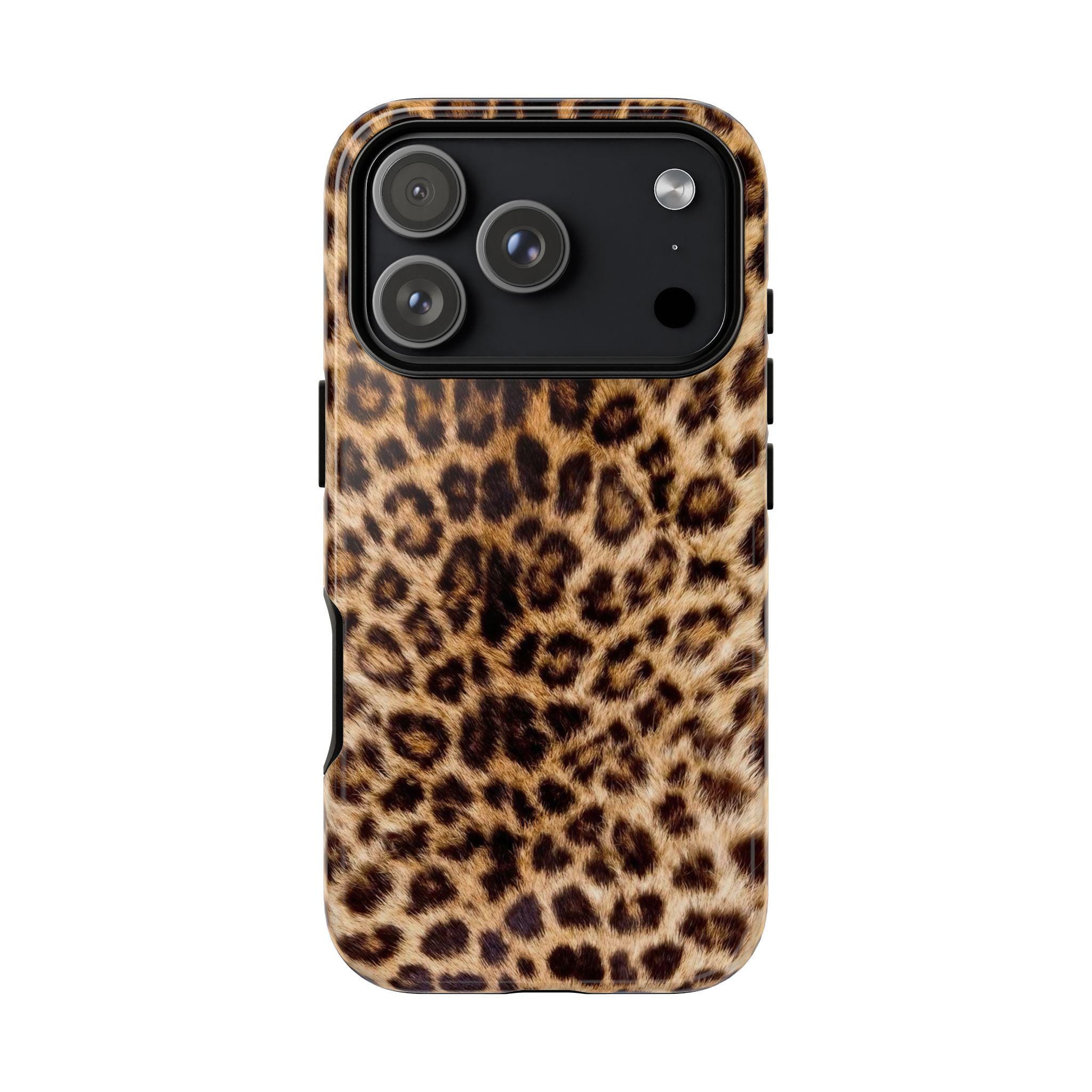 Custodia per telefono con stampa leopardata, custodia per telefono con stampa animalier, custodia per iPhone Y2K leopardata, custodia alla moda, estet
