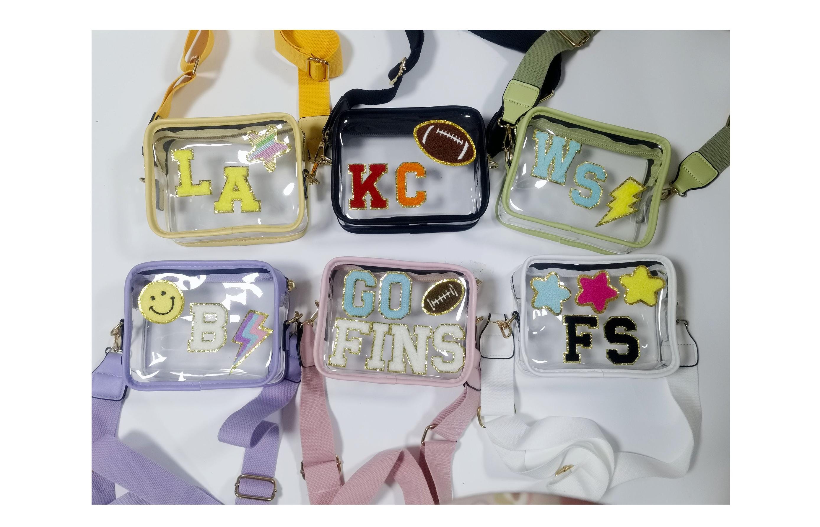 Borsa trasparente da stadio Borsa trasparente Borsa trasparente Borsa da stadio Sciarpa di seta Borsa trasparente da concerto Borsa trasparente Borsa