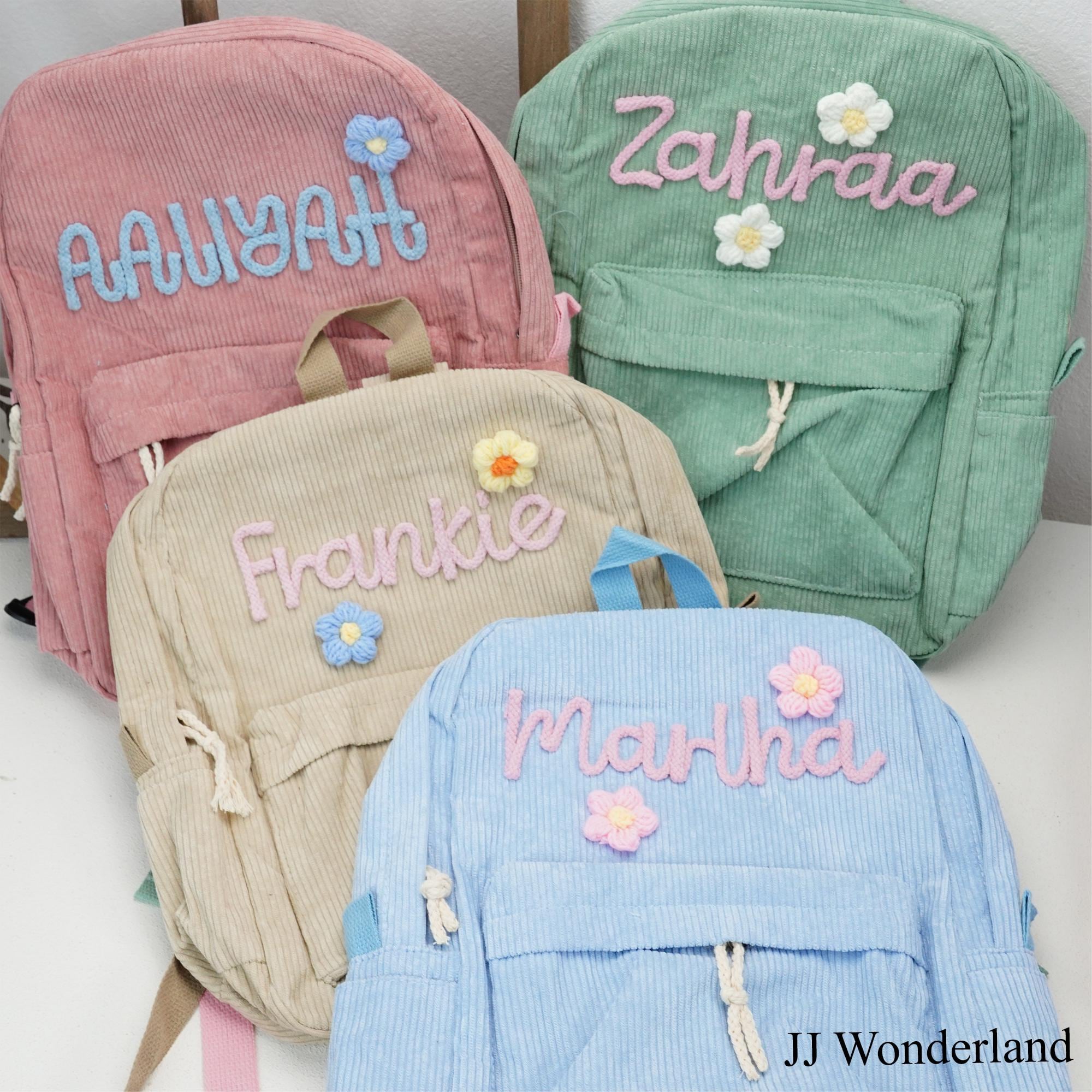 Zaino scolastico personalizzato per bambini, zaino con nome, zaino per bambini, zaino per la scuola materna, borsa per la scuola dei bambini, zaino pe
