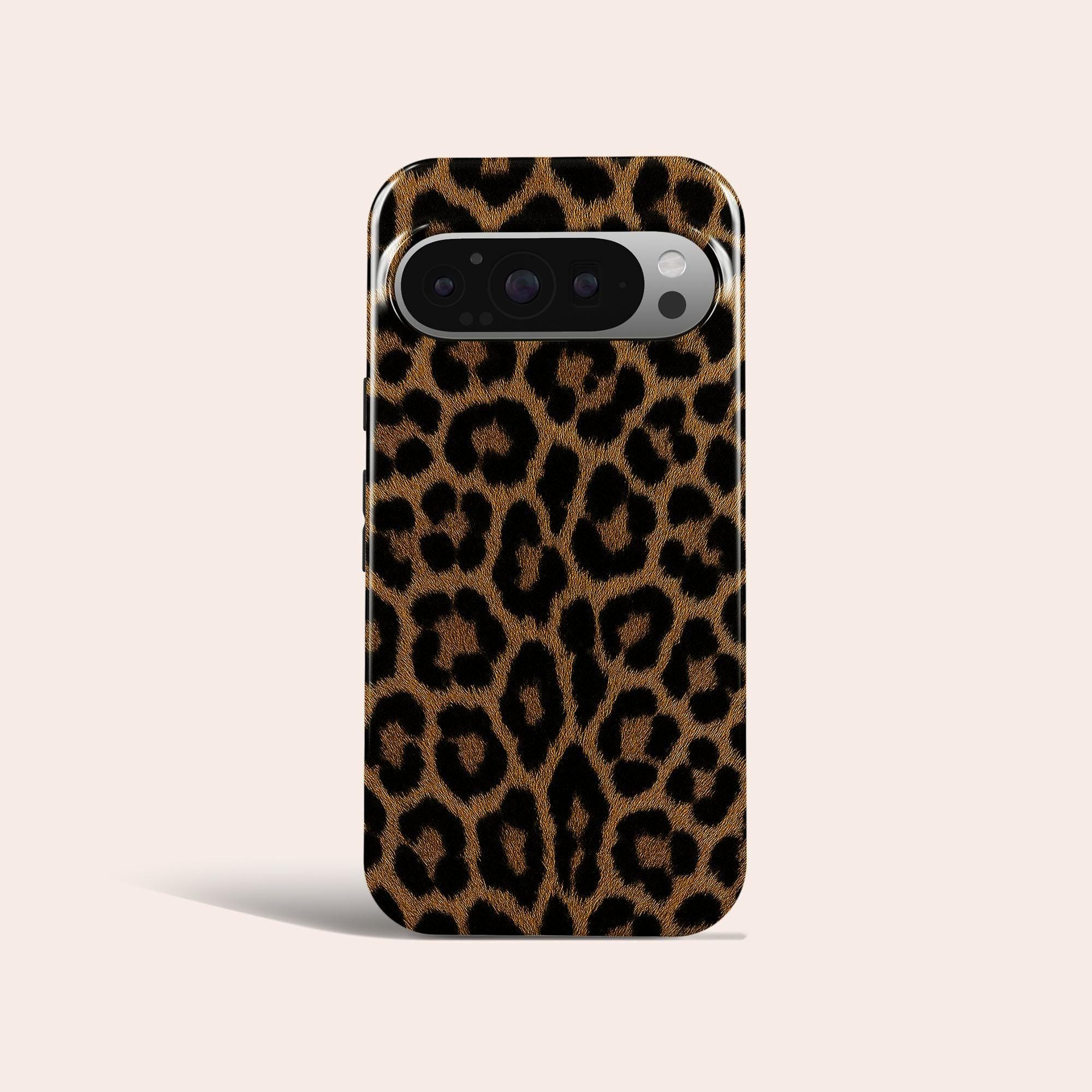 Custodia per telefono con stampa leopardata, custodia per telefono con stampa animale estetica adatta per Google Pixel 10 Pro XL 9A 9 Pro XL 8 8A 7A 7