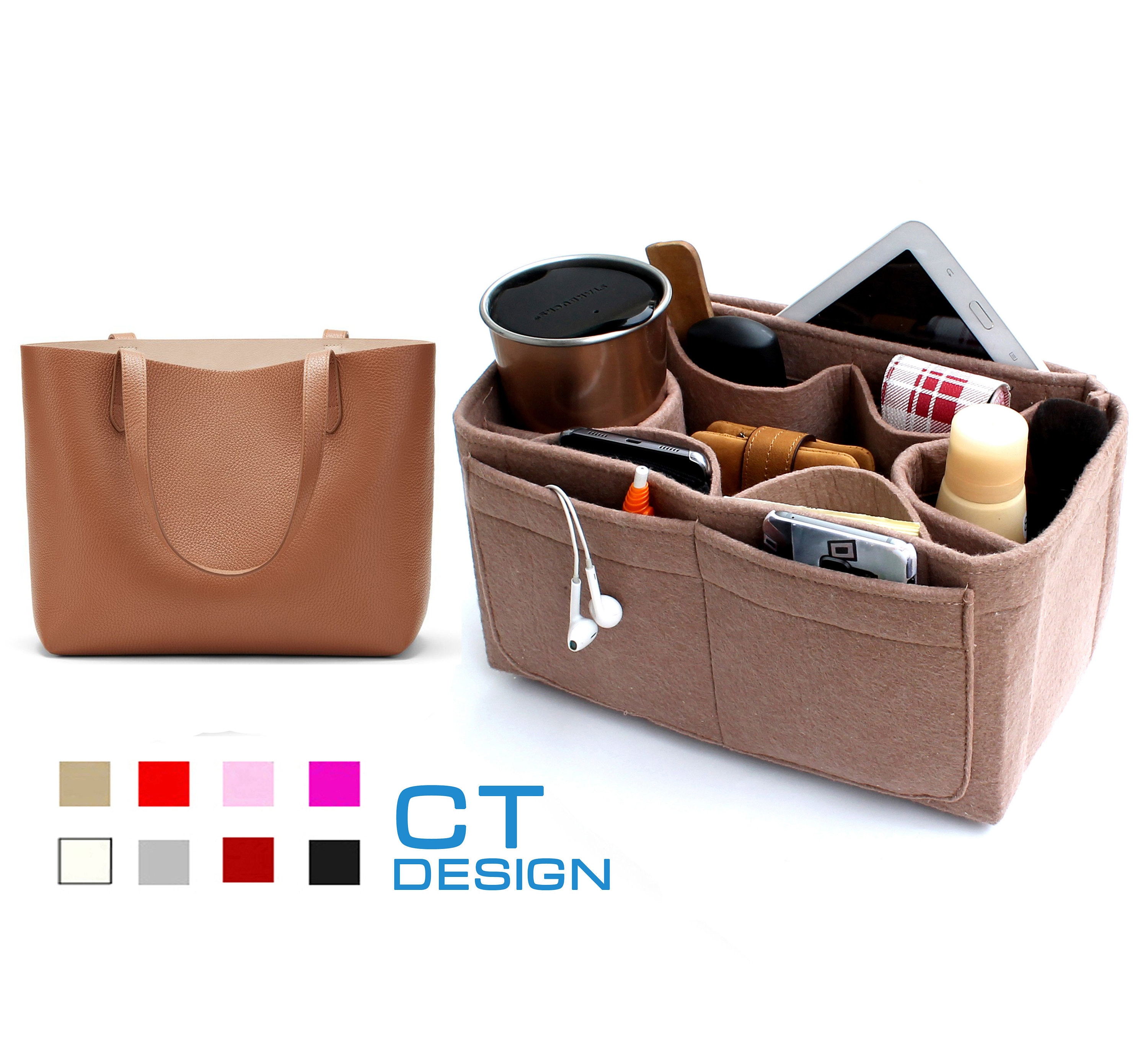 Inserto borsa tote per borse cuyana, inserto borsa borsa, organizzatore borsa borsa, inserto borsa, fodera borsa, organizzatore borsa tote, organizzat