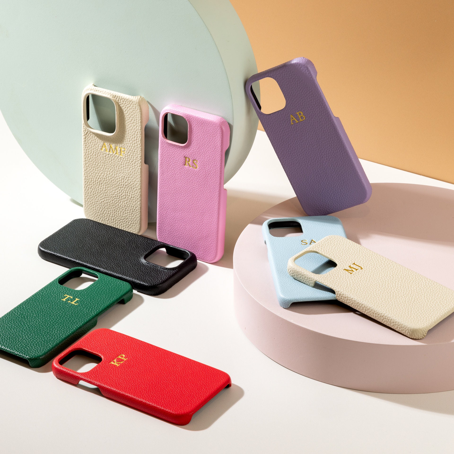 Custodia in pelle personalizzata per iPhone, iPhone 16 Pro Max, 16 Pro, 16, 16 plus, 15 Pro Max, 15 Pro, 14 Plus, 14, 13 Custodia per telefono con ini