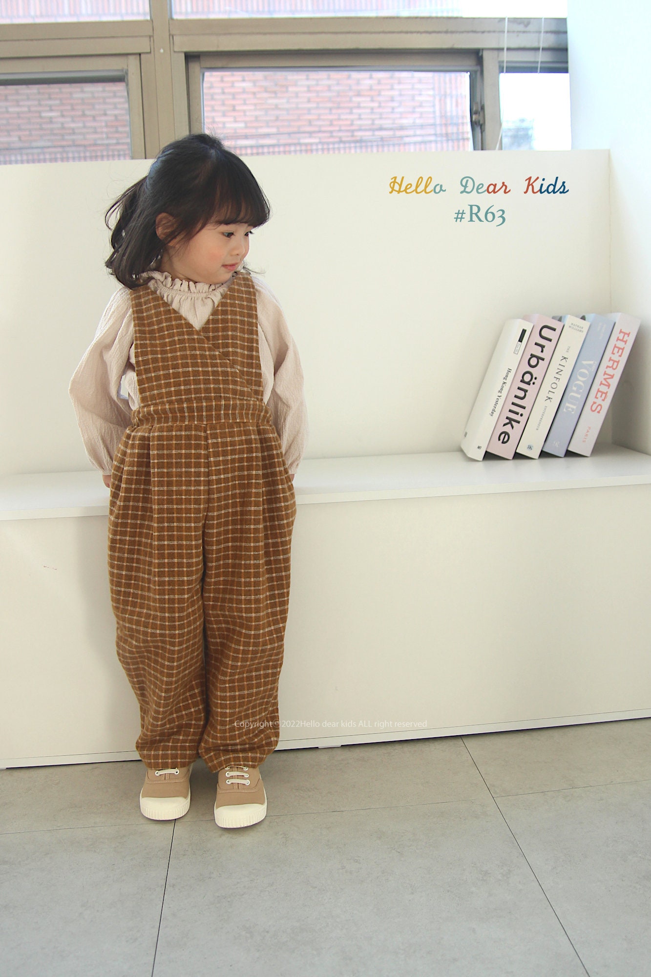 R63/ Modello di cucito/Modello di cucito PDF/4 Bundle vestito, tutina e pantaloni/Modello di cucito per bambini/Modello di cucito per neonati/3M~12Y