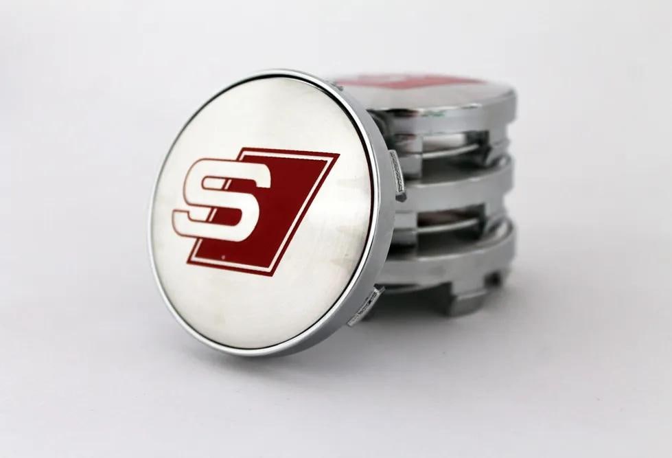 SET 4 pezzi, coprimozzi per cerchi Audi, coprimozzi per cerchi Audi, coprimozzi per cerchi Audi, set coprimozzi per cerchi Audi, coprimozzi per cerchi