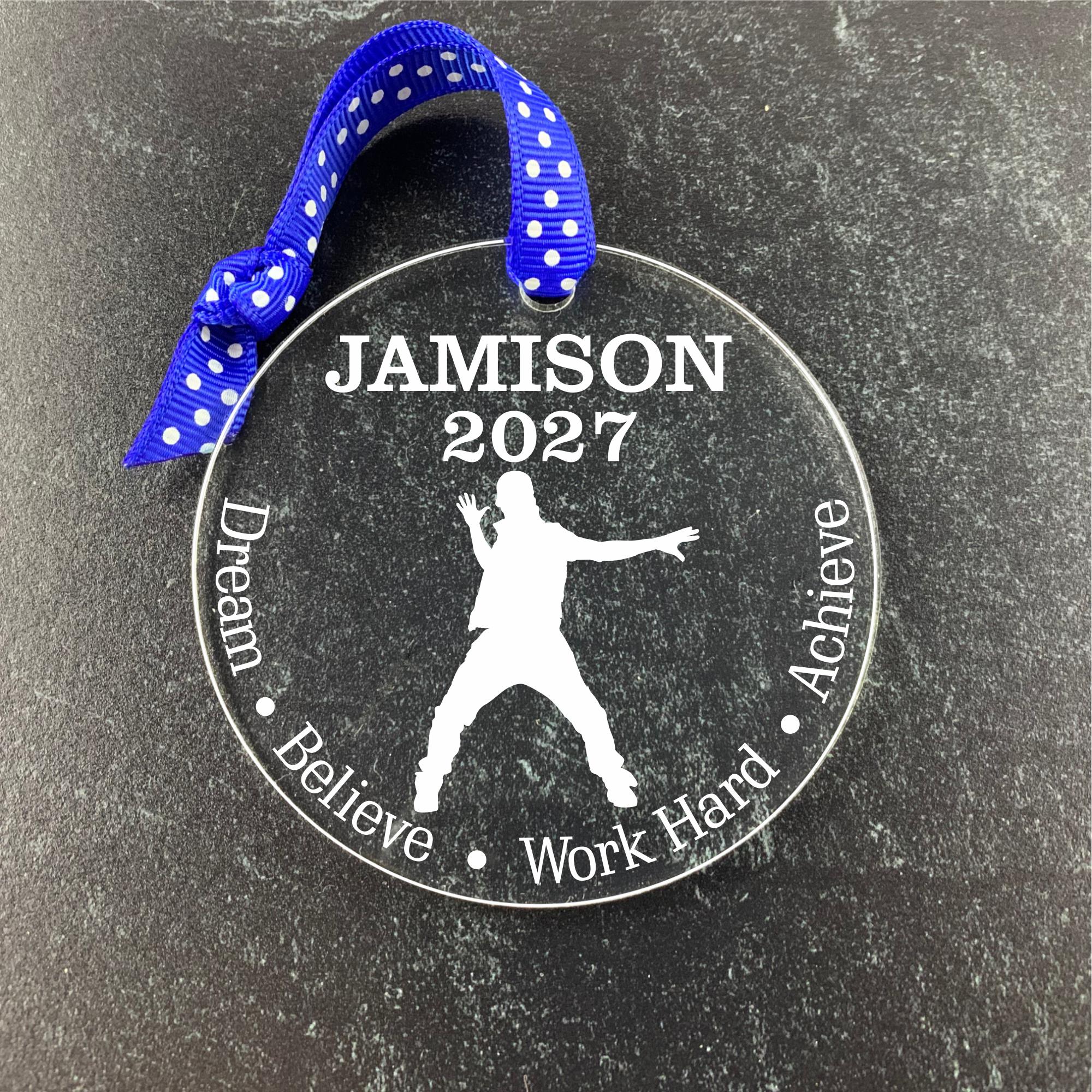 Ornamento danza hip hop maschile, regali danza hip hop maschile, ornamento ballerino hip hop per ragazzi, regali ballerino hip hop per ragazzi, orname