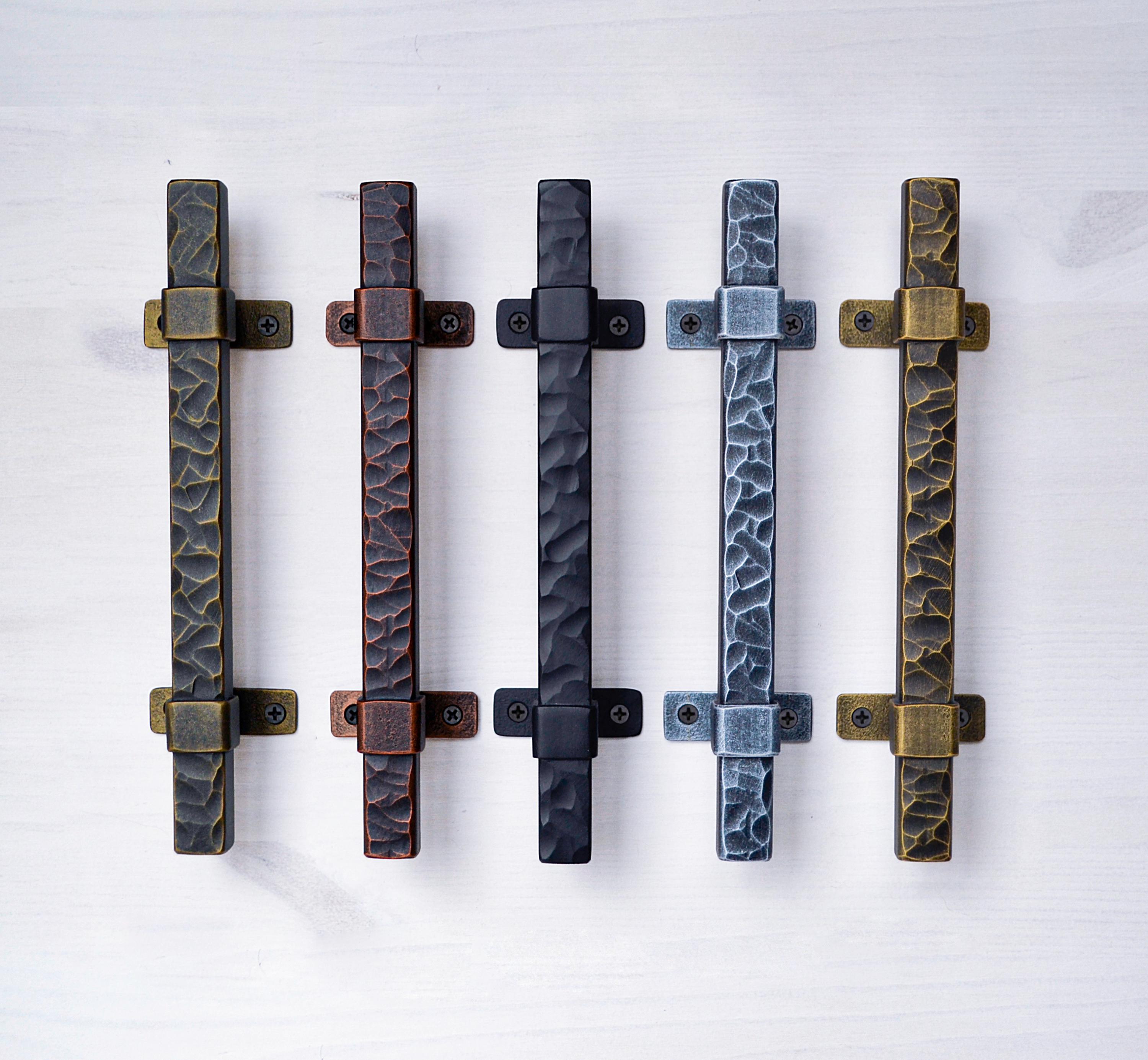Pomelli per porte in ferro, maniglie per porte forgiate, ferramenta per mobili, pomelli per porte di armadi, maniglie per porte di fienili, maniglie p