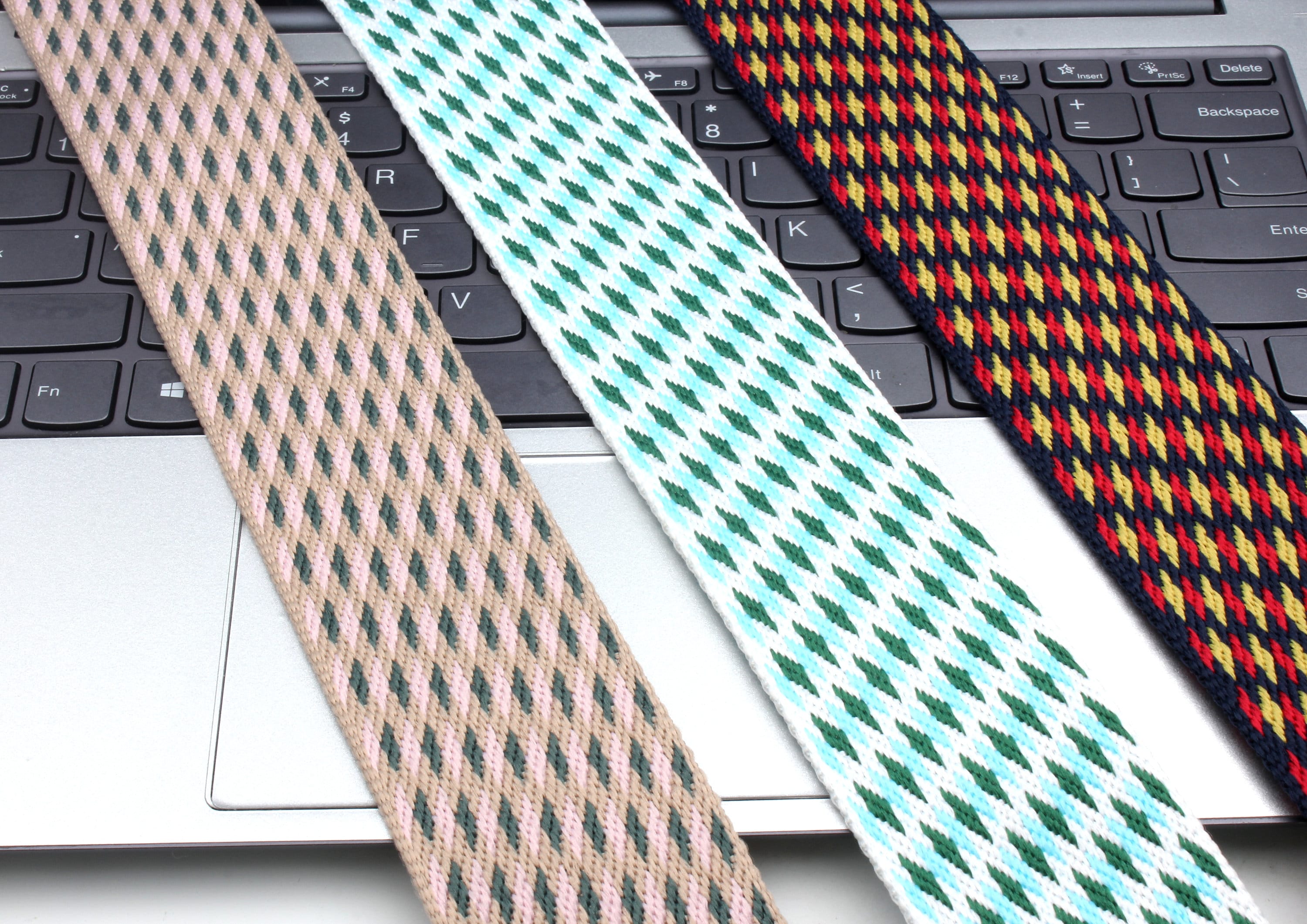 Cinghia jacquard-2 pollici di larghezza cinghia-goccia di pioggia modello cinghia-cinghia-accessori di abbigliamento-cinghia dai cantieri-D-0898SC