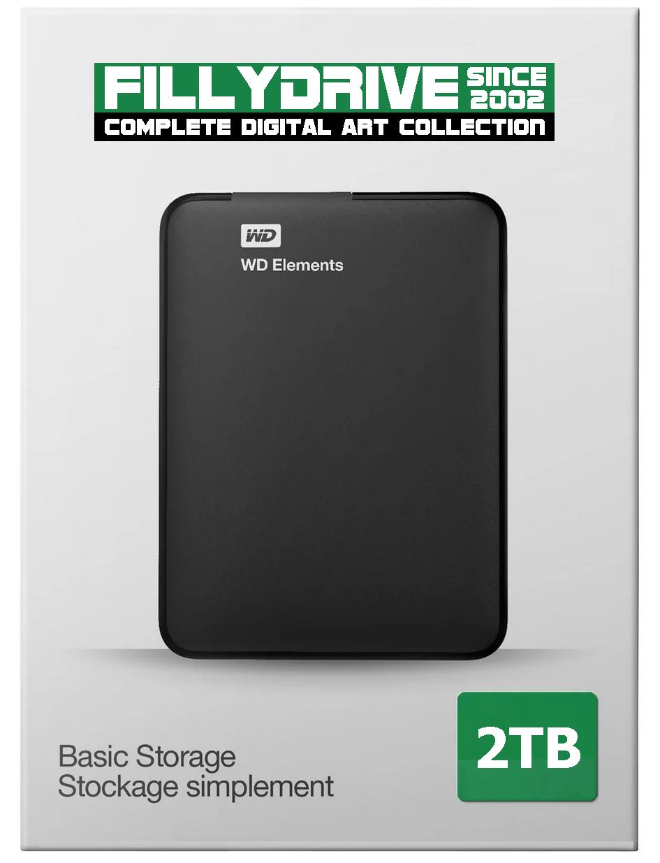 Disco rigido portatile Western Digital Total Access da 2 TB