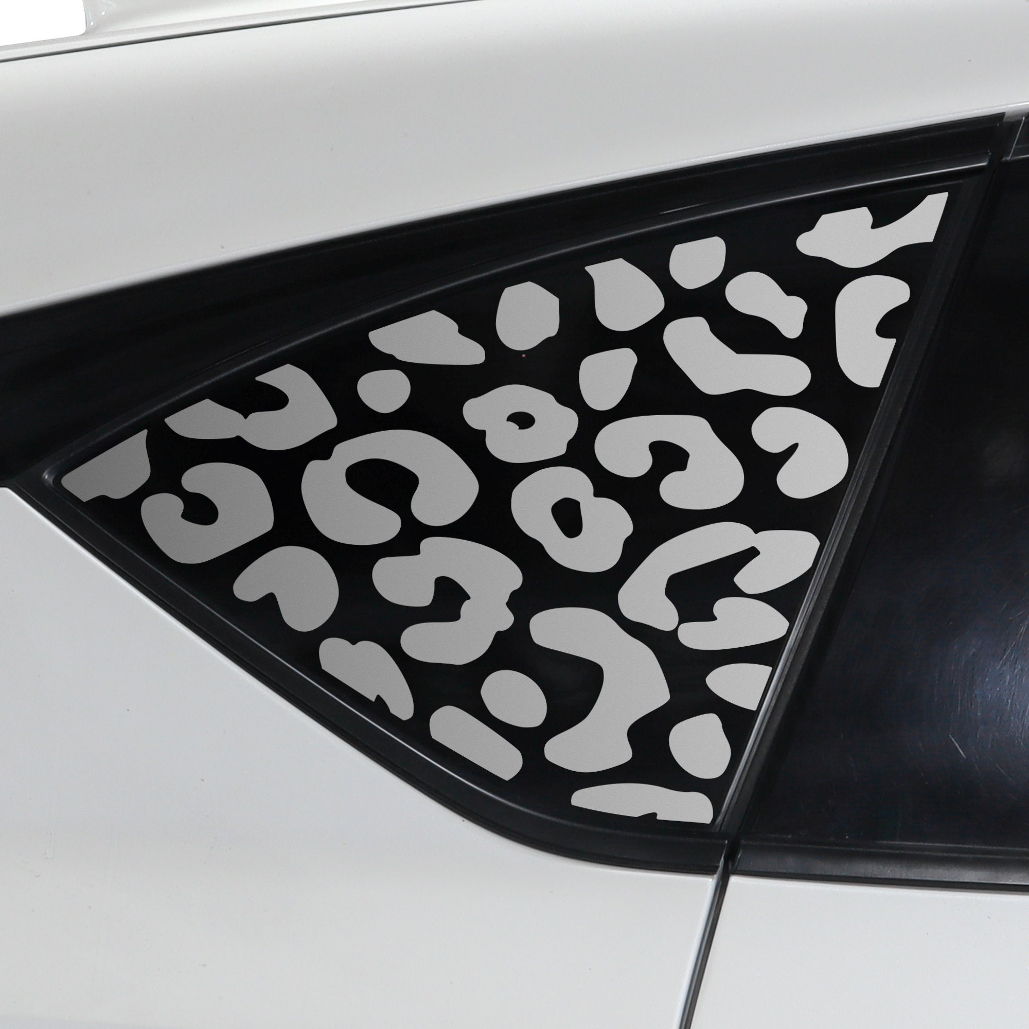 Adatto per Acura RDX 2019-2026, adesivi in vinile con stampa di leopardo, ghepardo e mucca, per finestrini laterali 2025, 2024, 2023, 2022, 2021 e 202