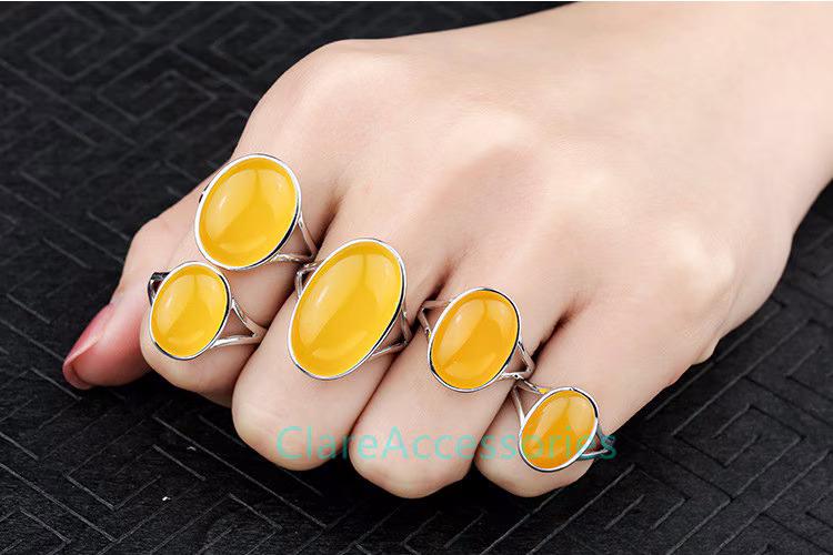Anelli ovali in vermeil da 3-20 mm, montatura per anelli in argento sterling, 6 x 8 mm 7 x 9 mm 8 x 10 mm 8 x 12 mm 9 x 13 mm 10 x 14 mm 10 x 19 mm 12