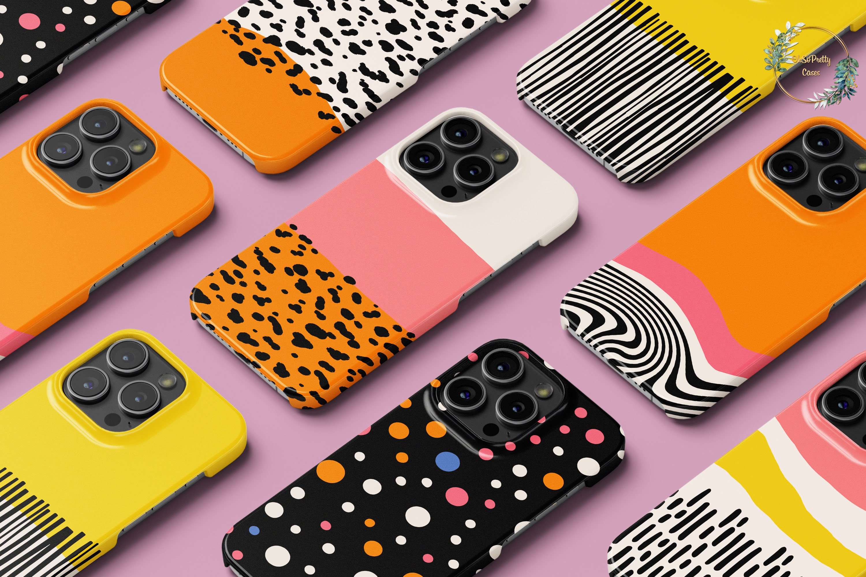 Custodia a pois per Google Pixel 9 8a 7 6 5 Custodia per Google Pixel 6a Custodia per OnePlus Nord 7t Google Pixel 3a XL Google pixel 3a Pixel 2 onepl