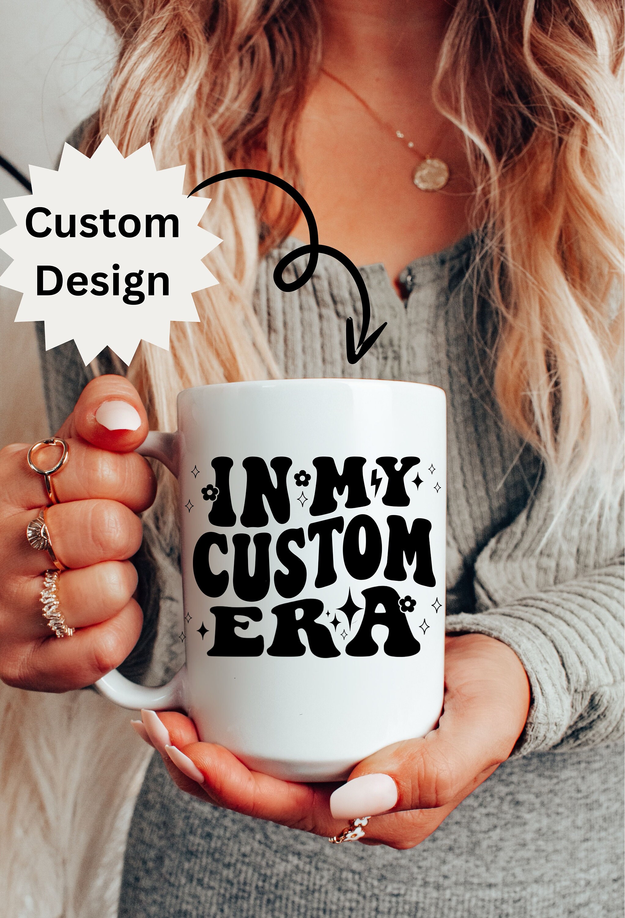 Tazza In My Custom Era, Tazza In My Era, Tazza personalizzata, Tazza con nome personalizzato, Tazza con nome personalizzato, Tazza da caffè personaliz