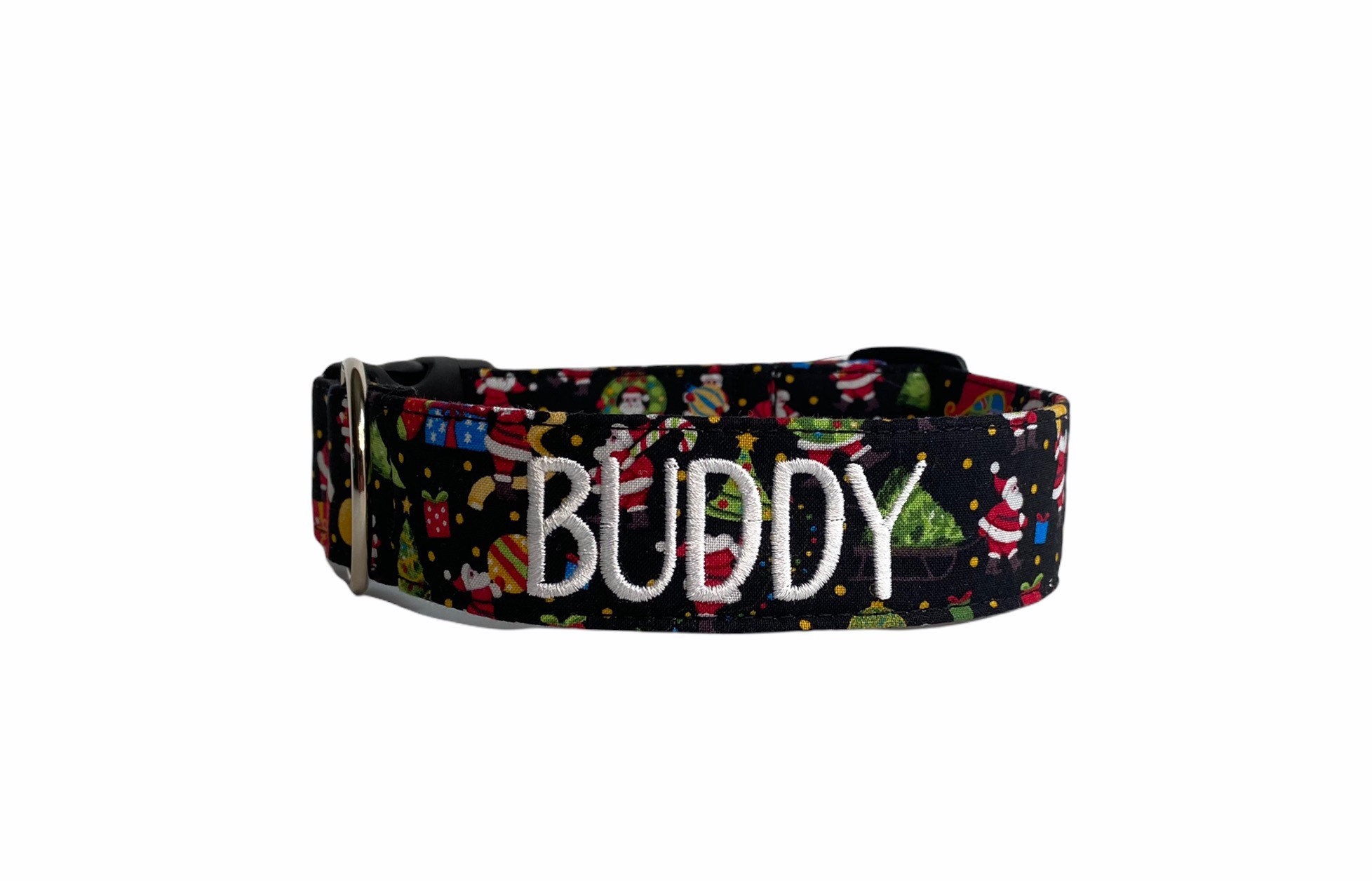 Collare natalizio per cani, collare per cani ricamato, collare per cani personalizzato, collare per cani, collare per cani, collare, collare per cani,