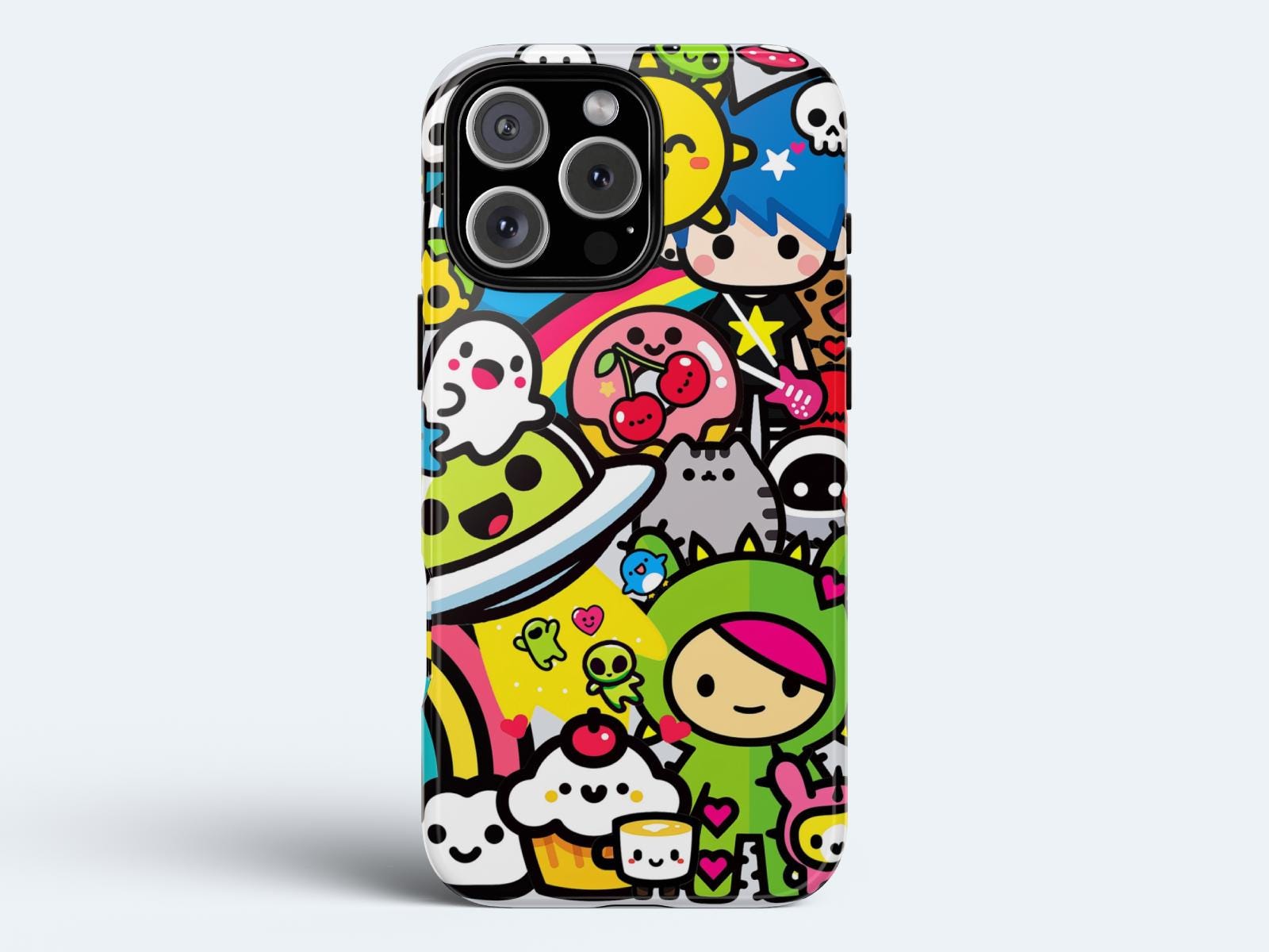 Custodia per telefono kawaii / Custodia per telefono Decoden, Custodia per iPhone 11, Custodia per iPhone kawaii, Custodia per telefono estetica, Cust