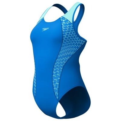 Speedo - Women's Placement Laneback - Badeanzug Gr 46 blau Image