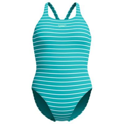 Speedo - Women's Eco Endurance+ Printed Medalist - Badeanzug Gr 40 türkis Image