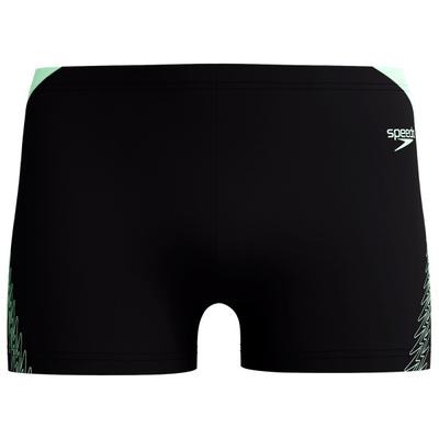 Speedo - Hyperboom Splice Aquashort - Badehose Gr 8 schwarz/grün Image