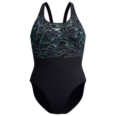 Speedo - Women's Hyperboom Placement Muscleback - Badeanzug Gr 38 schwarz Image