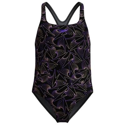 Speedo - Kid's Hyper Boom Allover Medalist - Badeanzug Gr 176 schwarz Image