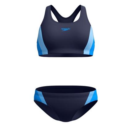 Speedo - Women's Colourblock Splice 2 Piece 2.0 - Bikini Gr 44 blau Image