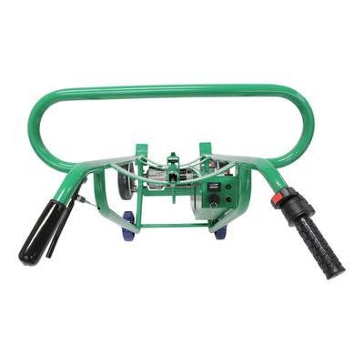 Valley Craft 800 lb. 4-Wheel Battery-Powered Steel Drum Truck with Locking Cover Chime Hook and Solid Rubber / Polyurethane Wheels F89503L