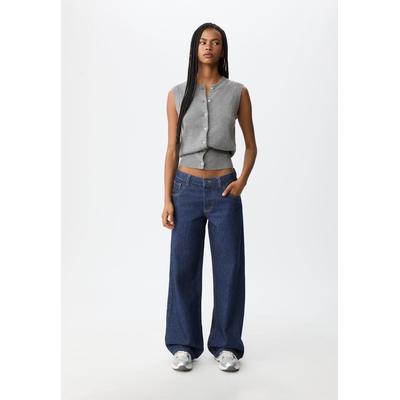 Stradivarius Loose baggy jeans RINSE BLUE DENIM 10