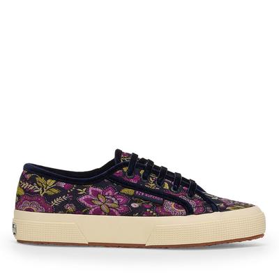 Superga 2750 Tapestry - Blue Night purple f Off White Trainers