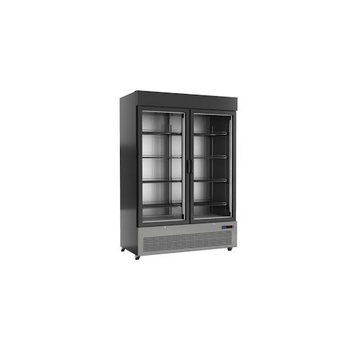 Gefrierschrank-schaufenster grosse kapazität, mit 2 türen - 1375x725x2025 mm - 1100 W 230/1V - 14AEC137 Eurast