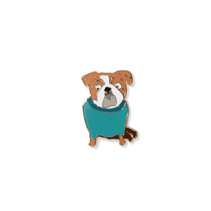 PetShop by Fringe Studio Weird Bulldog Enamel Pin