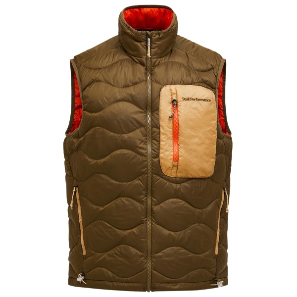 Peak Performance - Helium Utility Down Vest - Daunenweste Gr L braun