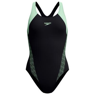 Speedo - Women's Hyperboom Splice Racerback - Badeanzug Gr 42 schwarz Image