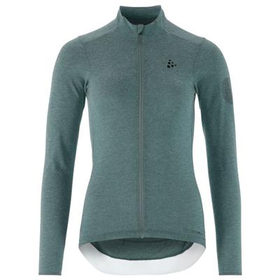 Craft - Women's Core Bike Essence Wool L/S Jersey - Radtrikot Gr M türkis Image