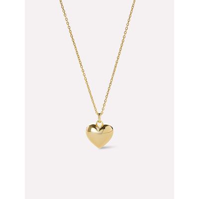 Women's Lev Small Gold Heart Necklace by Ana Luisa in Gold (Size OS)