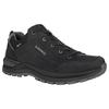Wanderschuh LOWA "RENEGADE EVO GTX LO", Gr. 42, schwarz (schwarz, graphit), Leder, Textil, sportlich, Schuhe, wasserdicht und mit Vibram-Sohle