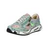 Sneaker LAURA VITA "LAURA VITA Sneaker Leder/Textil", Damen, Gr. 37, grün (pistachio), Leder, Textil, casual, Schuhe
