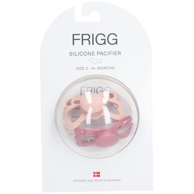 Frigg Silicoon Fopspeen Butterfly Blush - Cedar 6-18 Maanden 1 St Schnuller Image