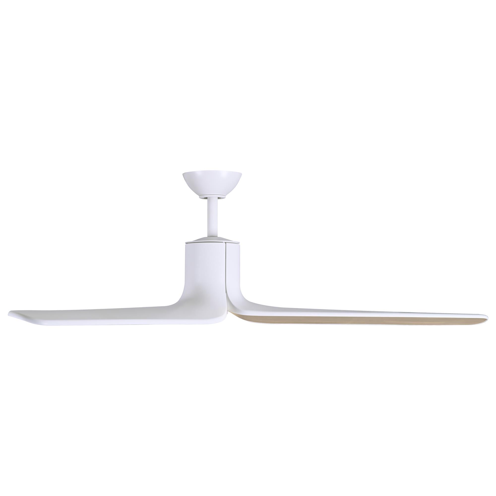 Minka Aire Tempri 56 Inch Ceiling Fan with Light Kit - F669L-WHF/AO