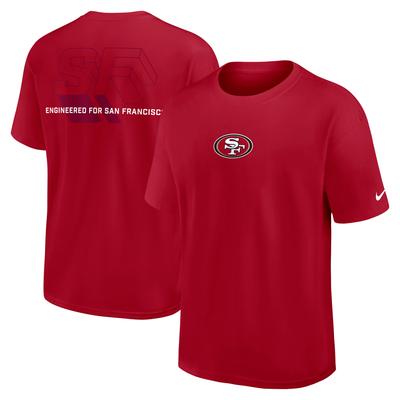 San Francisco 49ers Nike Essential Heavy Max 90 T-Shirt - Herren Image